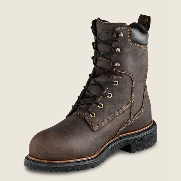 Botas de Seguridad Red Wing Hombre Grises Oscuro - Dynaforce® - 8-Inch Insulated Waterproof Toe - 41